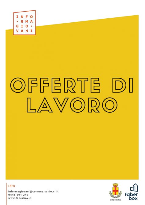 cerco lavoro melissano|Offerte di lavoro